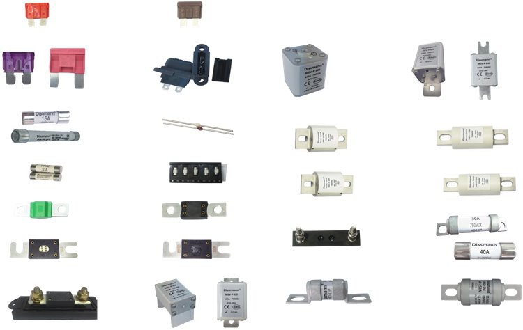 MINI Flat Plug Fuse DC32V Ceramic Fuse MINI Flat Plug Fuse DC32V Ceramic Fuse